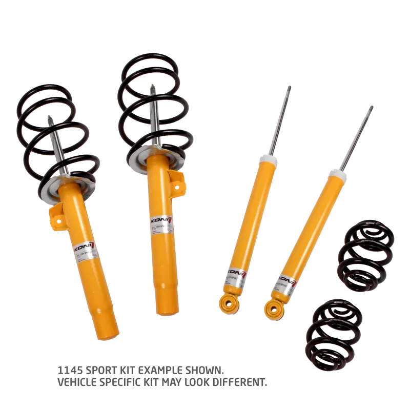 Koni Sport Adjustable Shock Absorber Kit For 2007–2010 Ford Mustang Gt500 (Coupe Or Convertible, Excluding Electronic Suspension) 1