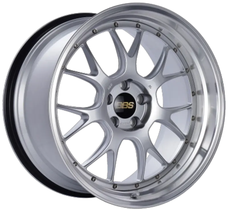 Bbs Lm-R Forged Alloy Wheel – 19X9.5", 5X120, Et25, Diamond Silver Finish With Cut Lip 1