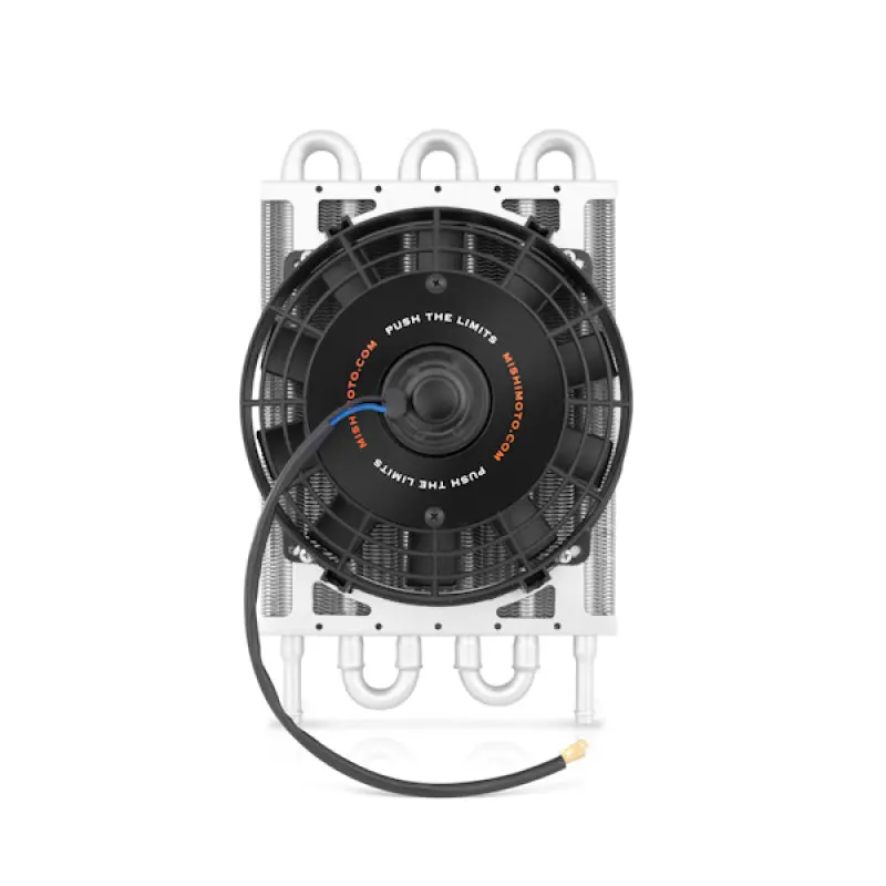 Mishimoto Heavy-Duty Transmission Cooler With Integrated Electric Fan 1