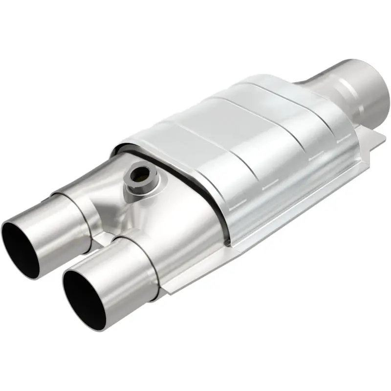 Magnaflow Universal Catalytic Converter — 3-Inch/2-Inch Dual Or Single Outlet, O2 Sensor Compatible 1