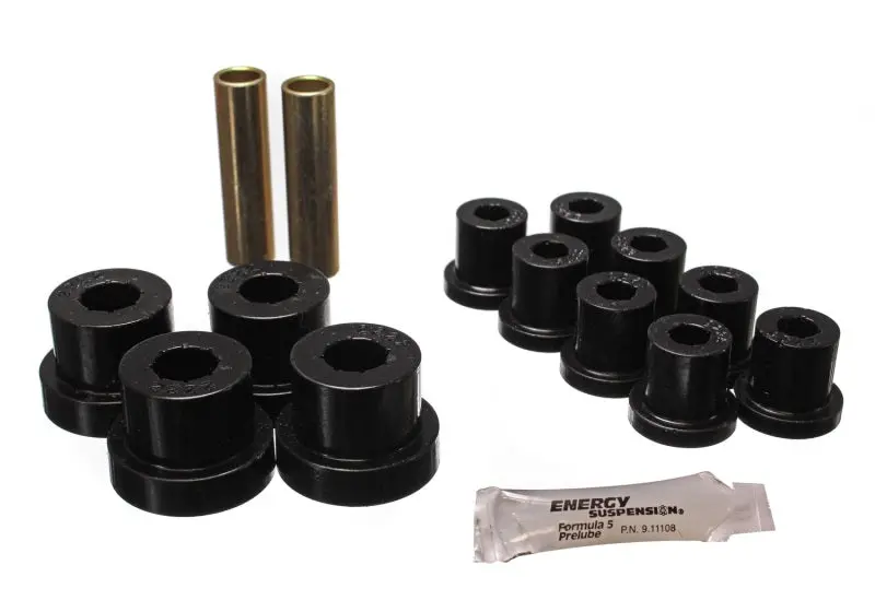 Energy Suspension Jeep Spring Bushing Kit – Durable Black Polyurethane 1