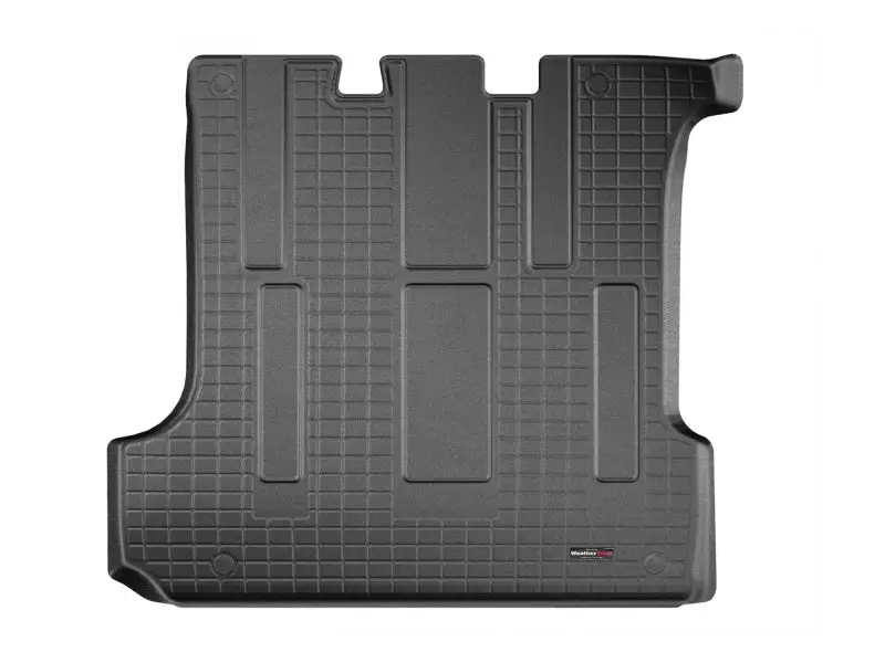 Weathertech Custom Cargo Liners For 2012–2019 Nissan Nv – Heavy-Duty Black Trim 1