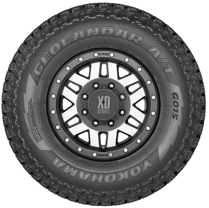Yokohama Geolandar A/T G015 All-Terrain Tire – Lt245/75R17, Load Range E, 121/118S Speed Rating 1