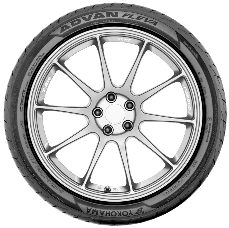 Yokohama Advan Fleva V701 Performance Tire – 205/40R17 88W 1