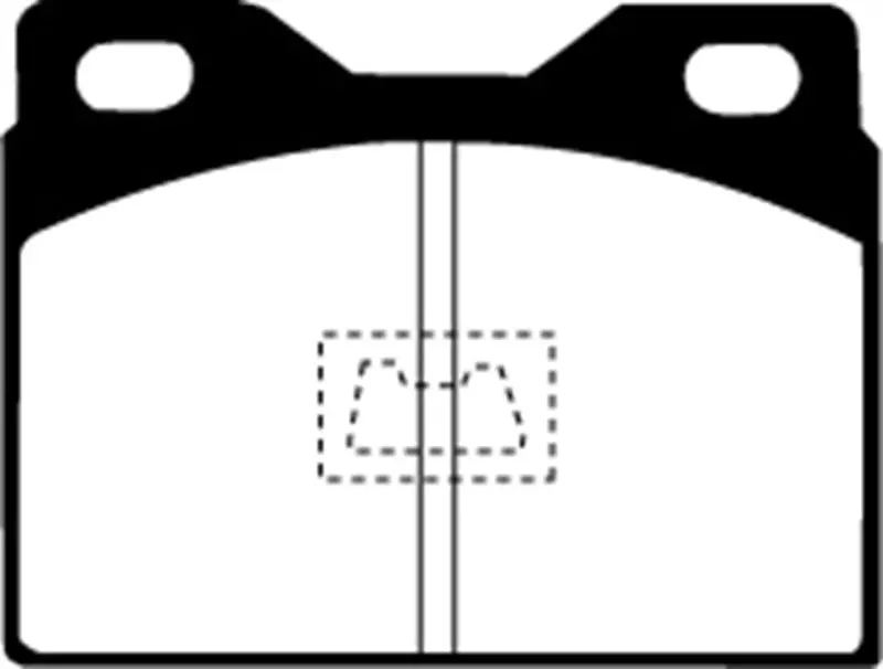 Ebc Greenstuff Front Brake Pads For 1976–1985 Porsche 924 2.0L 1