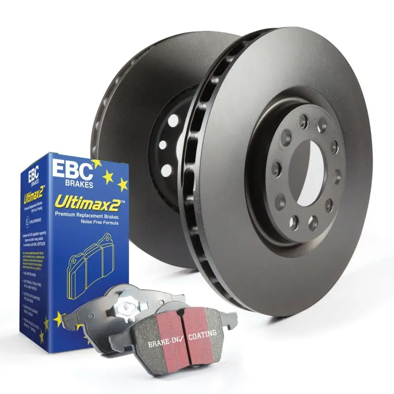 Ebc Ultimax S20 Brake Kit – Includes Pads And Rk Rotors For Both Axles 1