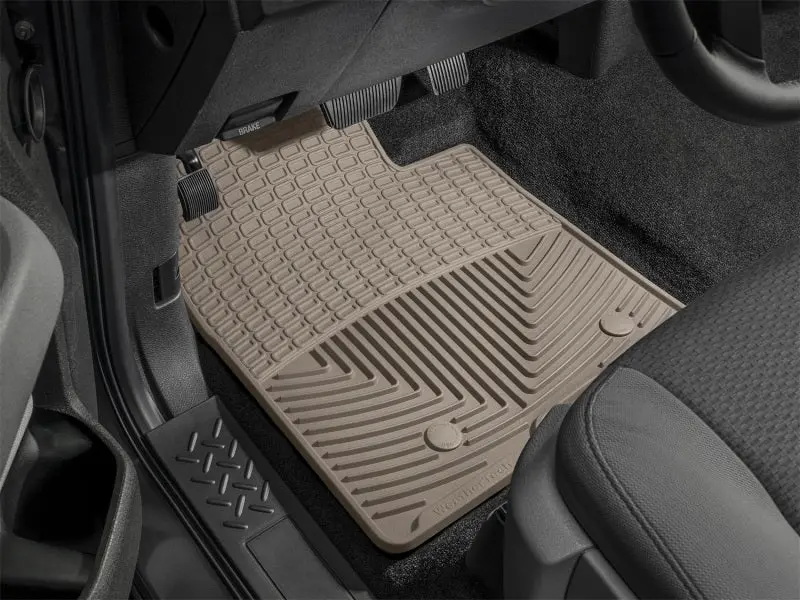Weathertech Front Floor Mats For 2010–2024 Subaru Outback – Tan Rubber 1