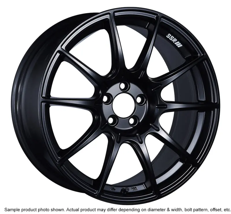 Ssr Gtx01 Forged Alloy Wheel – 17X10 Inches, 5X114.3 Bolt Pattern, 15Mm Offset, Flat Black Finish 1