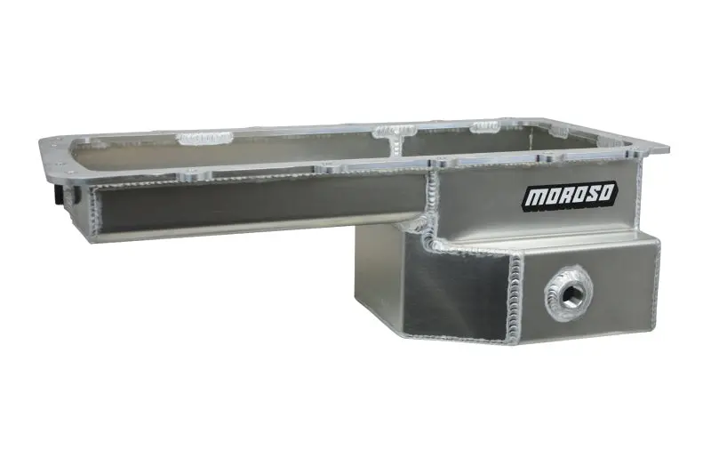 Moroso Aluminum Oil Pan For Ford 5.0L Coyote Engines – 9-Quart Wet Sump, Rear-Sump Design 1