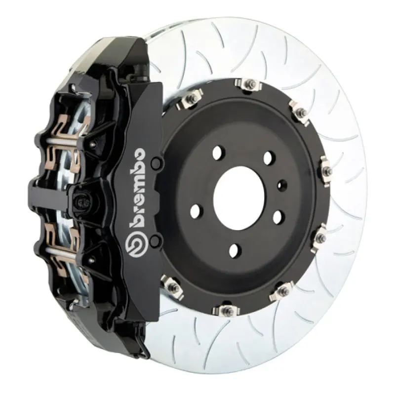 Brembo Gt Big Brake Kit For 2006–2011 Mercedes-Benz Ml320 – Front, 8-Piston Calipers, 380X34Mm Slotted Rotors 1