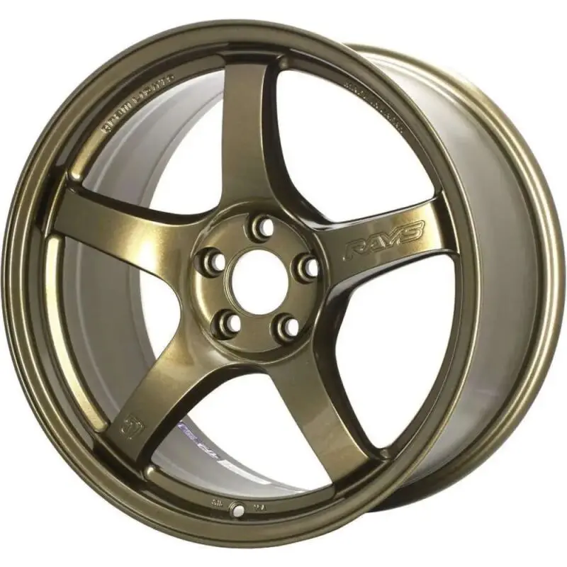 Gram Lights 57Dr 18X9.5 Inch Forged Wheel – Almite Gold Finish, +38 Offset 1