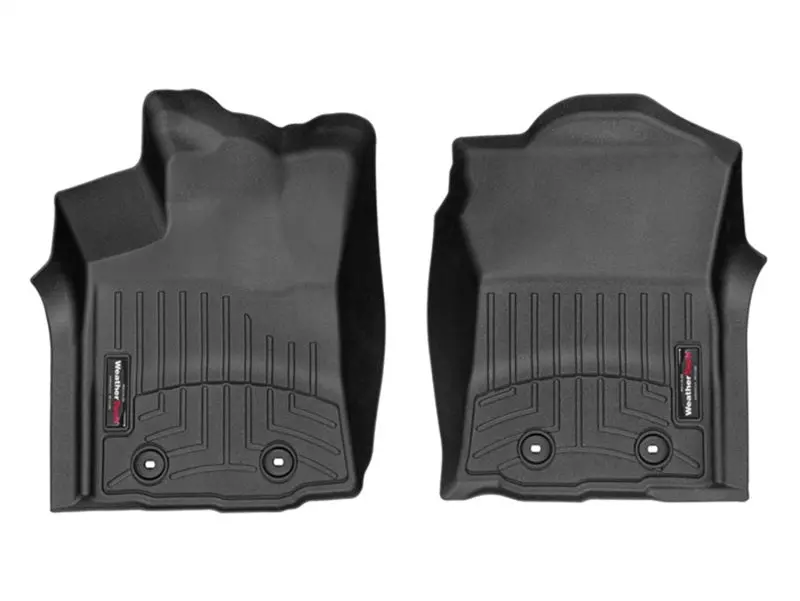 Weathertech Front Floorliner For 2018+ Toyota Tacoma Access & Double Cab – Black 1