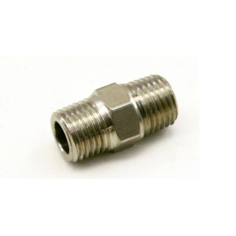 Nitrous Express 1/4" Npt Male-To-Male Union Fitting For Nitrous Systems 1
