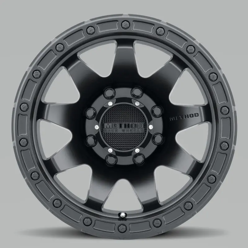 Method Mr317 Matte Black Forged Alloy Wheel – 18X9 Inches, +18Mm Offset, 8X6.5 Bolt Pattern, 130.81Mm Center Bore 1