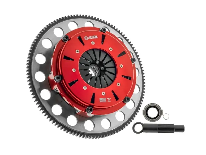 Action Clutch 92-93 Acura Integra 1.7L/1.8L Dohc (B17/B18) 7.25In Triple Disc Clutch W/Chromoly Fw 1