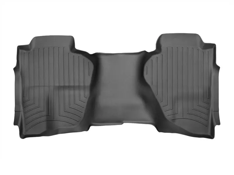 Weathertech Rear Floorliner For 2024 Hyundai Santa Fe Mx5 – Custom-Fit, Black Trim 1