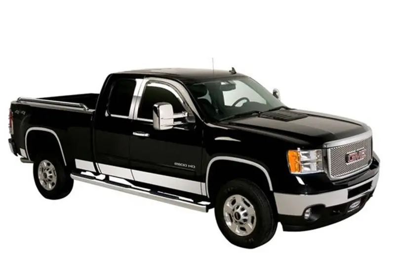 Putco Stainless Steel Rocker Panels For 2007–2013 Chevy Avalanche – 5.5In Wide, 10-Piece Set 1