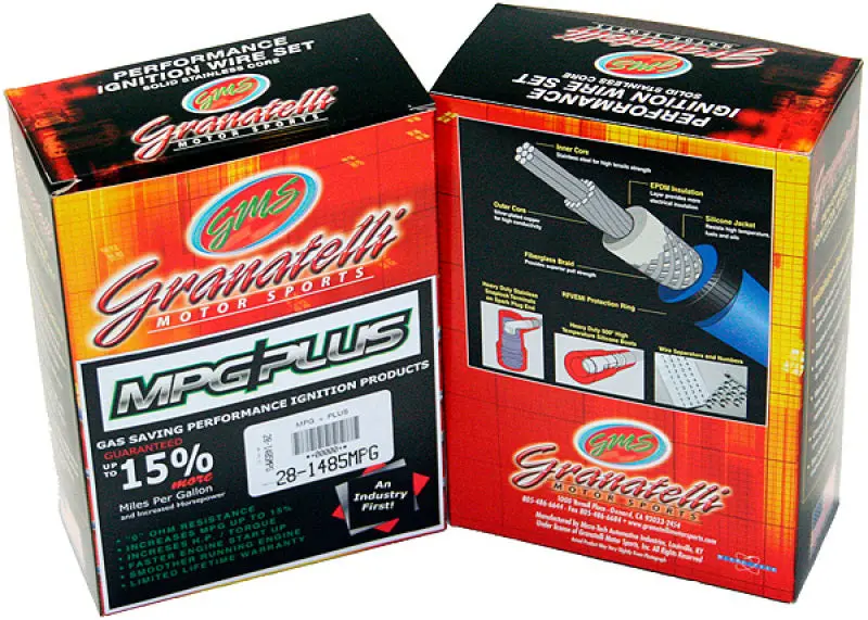 Granatelli High-Performance Ignition Wires For 1968–1979 Dodge 8-Cylinder 5.9L Engines 1