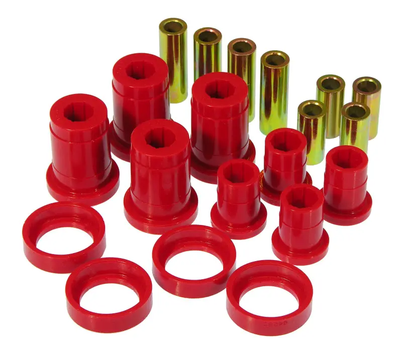 Prothane Red Front Control Arm Bushings For 1984–1988 Pontiac Fiero 1