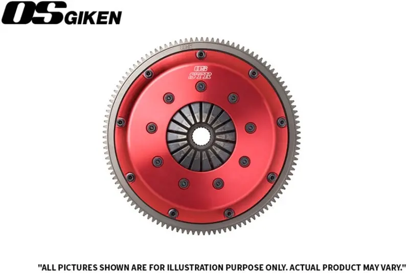 Os Giken Str Twin-Plate Clutch Assembly With Flywheel For Nissan Skyline R33 Gts 1