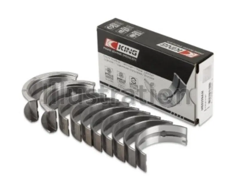 King Crankshaft Main Bearing Set For Ford Flathead V8 – 239/256/272/292 Cid, .060" Oversize 1