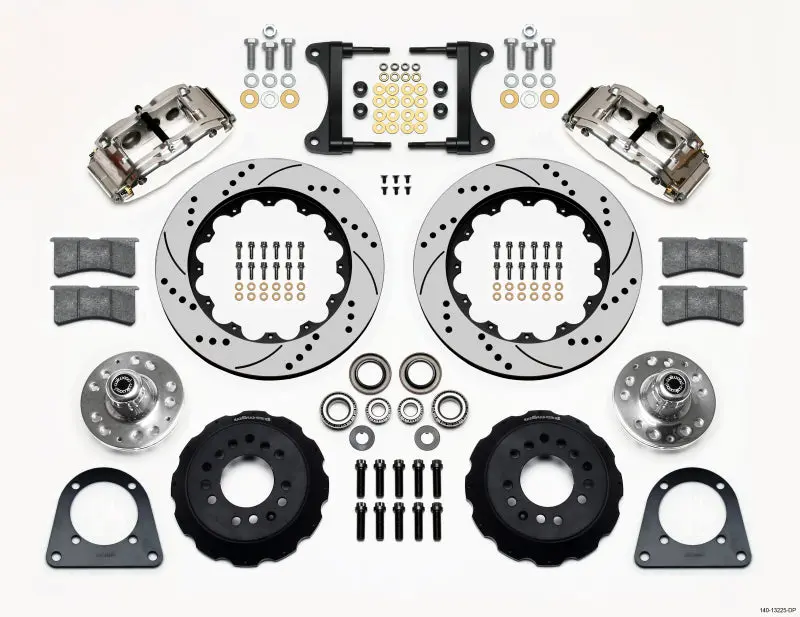 Wilwood Narrow Superlite 6R Front Hub Kit – 14" Drill, Compatible With Pinto-Based Ifs Chassis (1971–1978) 1
