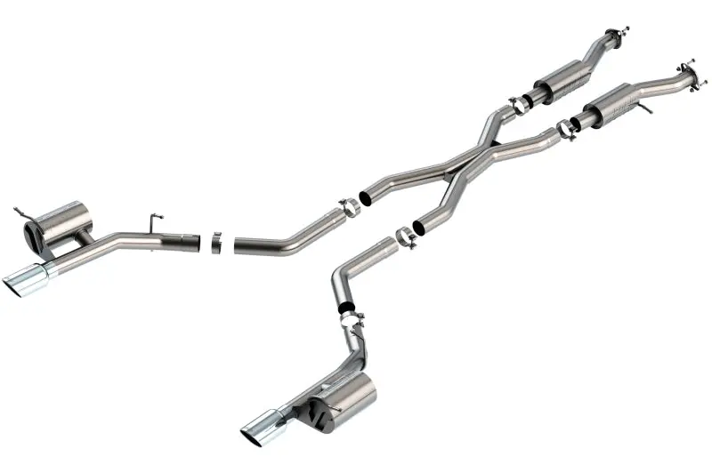 Borla S-Type Cat-Back Exhaust For 2021+ Dodge Durango Srt Hellcat – T-304 Stainless Steel 1