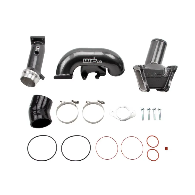 Wehrli High-Flow 3-Inch Y-Bridge Exhaust Kit For 2006–2007 Lbz Duramax – Gloss Black Finish 1