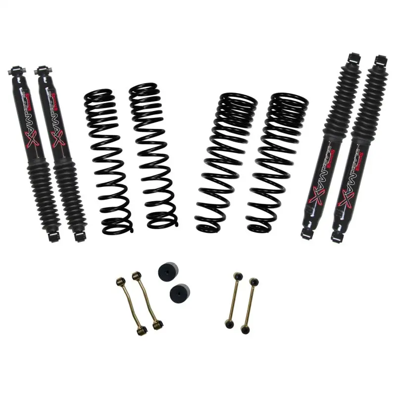 Skyjacker 2.5" Front / 1.5" Rear Lift Kit – 2020 Jeep Gladiator Jt Rubicon W/ Black Max Shocks 1