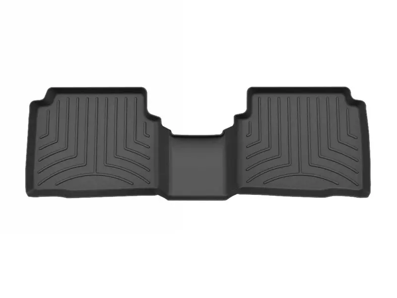 Weathertech Rear Floorliner Hp For 2020–2025 Lincoln Corsair – Black Heavy-Duty Trim 1