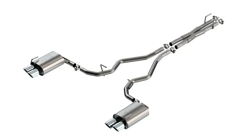 Borla Atak Cat-Back Exhaust System For 2019–2022 Ford Explorer 3.0L V6 Awd – Chrome Tip 1