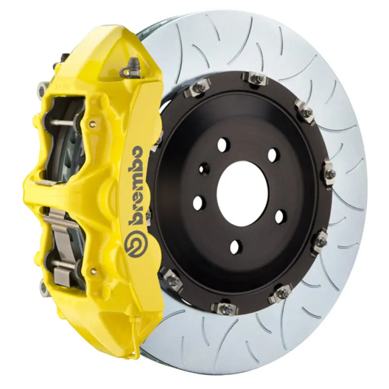 Brembo Gt Big Brake Kit – Front 6-Piston Calipers With 405X34Mm Two-Piece Slotted Rotors For Bmw M3 (2015–2018, Cc-Brake Equipped) 1
