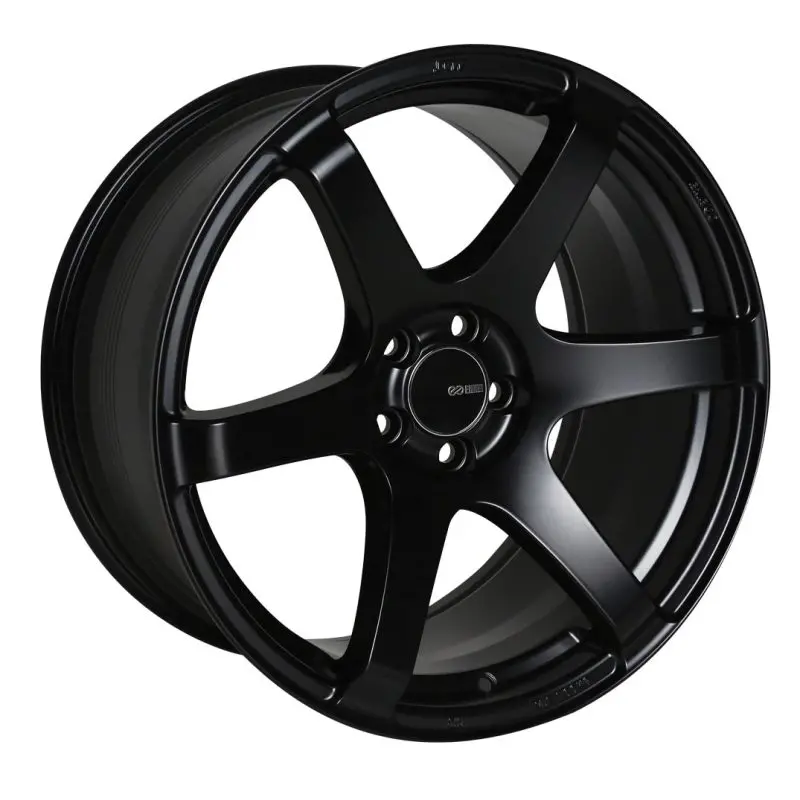 Enkei T6S Lightweight Alloy Wheel – 17X9", 5X100Mm, +45Mm Offset, Matte Black 1