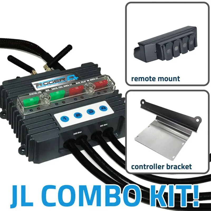Oracle Trigger 4 Plus Wireless Control System – Jeep Jl And Jt Accessory Management Kit 1