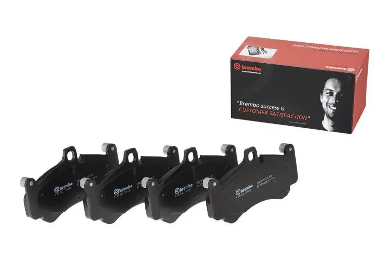 Brembo Front Brake Pads – Premium Low-Metallic Oe Replacement For Jaguar F-Type (2014–2021), Xf (2010–2015), Xj (2010–2019) 1