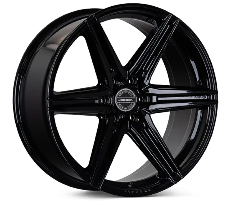 Vossen Hf6-2 20X9.5 / 6X139.7 / Et15 / Deep Face / 106.1 - Gloss Black Wheel 1