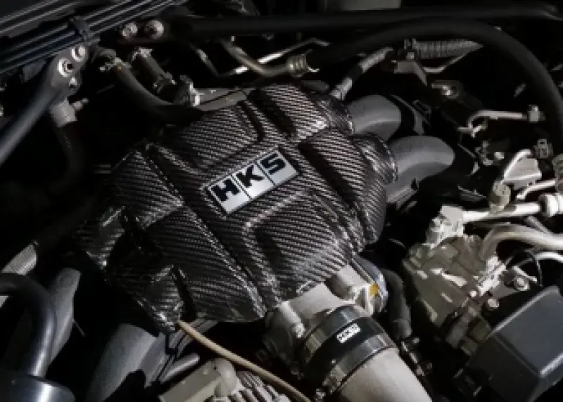 Hks Dry Carbon Fiber Engine Cover – Lightweight Hood For Toyota 86 & Subaru Brz (Excludes 2016+ Manual Transmissions) 1
