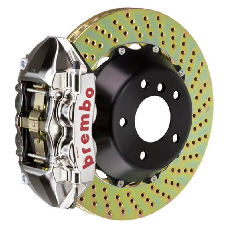 Brembo 06-09 997.1 Gt3/Gt3Rs (Excl Pccb) Rr Gtr Bbk 4Pis Billet 380X28 2Pc Rotor Drilled-Nickel 1