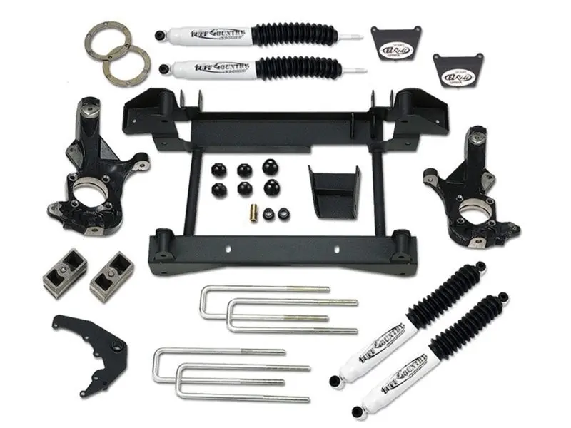 Tuff Country 4-Inch Lift Kit For 2001–2006 Chevy Silverado 1500Hd 4X4 – Includes Sx8000 Shocks 1
