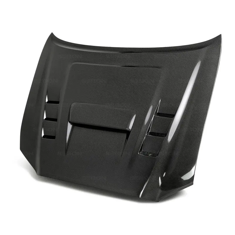 Seibon Ts-Style Carbon Fiber Hood For 2018+ Toyota Tacoma 1