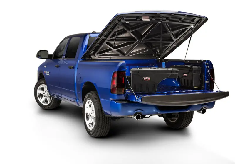 Undercover Swing Case – Driver-Side Mount For 2016–2018 Nissan Navara – Black Smooth Finish 1