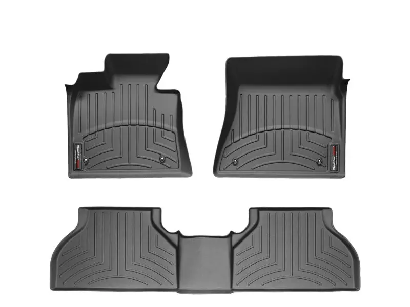 Weathertech Rear Floorliner – Black Interior Protection 1
