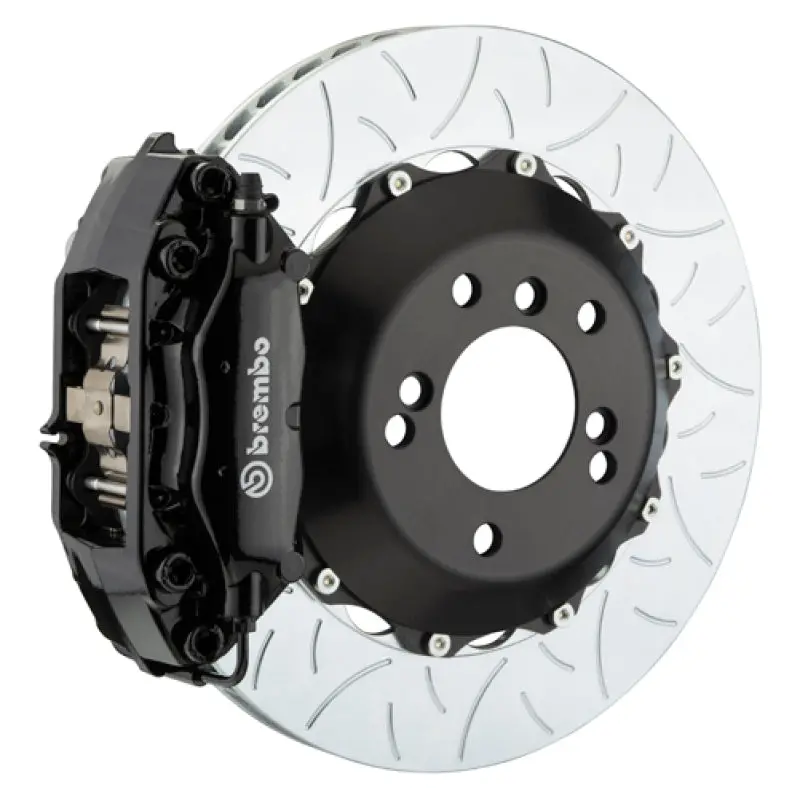 Brembo Gt Rear Big Brake Kit – 345X28Mm Two-Piece Slotted Rotors, 4-Piston Calipers For Chevrolet Corvette C5 (1997–2004) 1