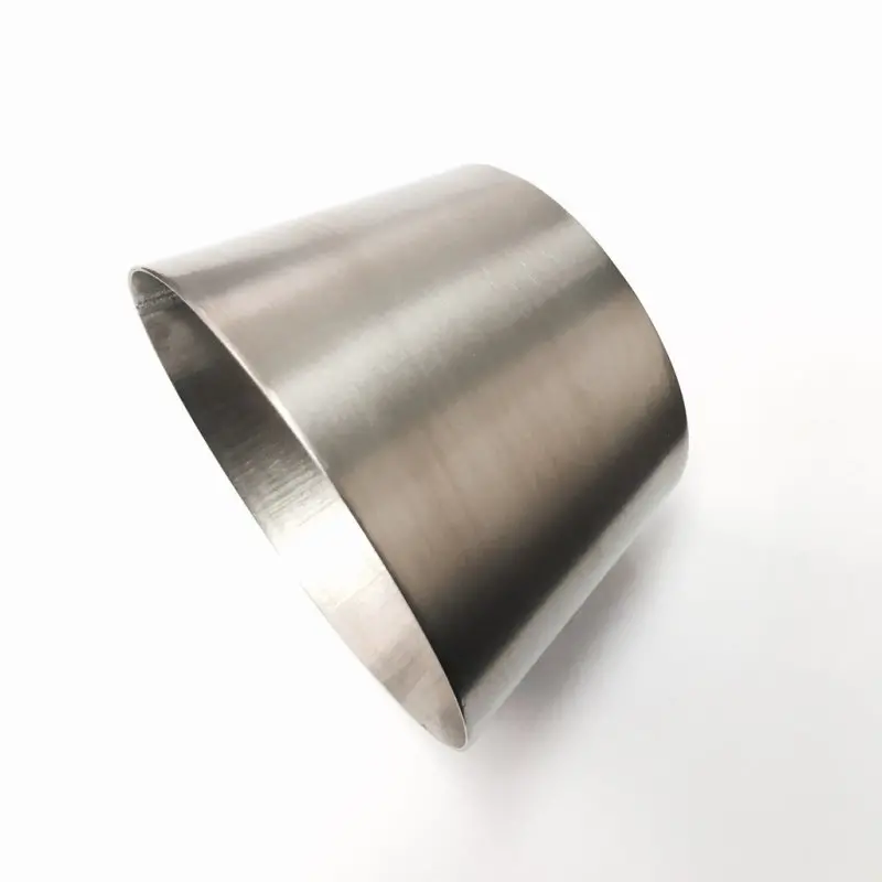 Stainless Bros 304 Stainless Steel Reducer Cone: 2-3/8" Oal, 3" To 4" Transition 1