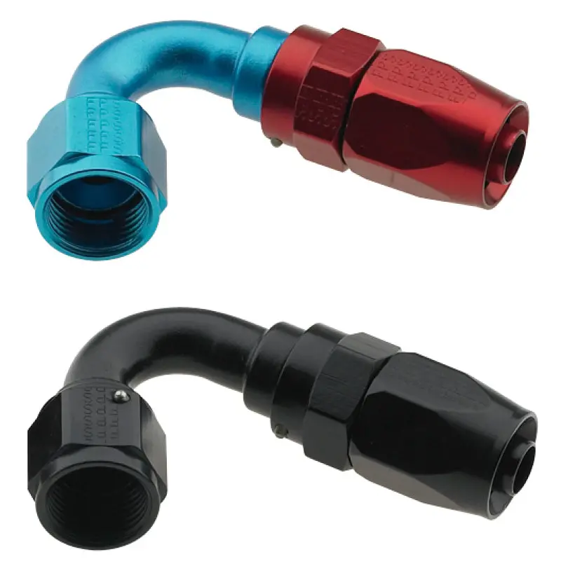 Fragola -4An X 120 Degree Pro-Flow Hose End - Black 1