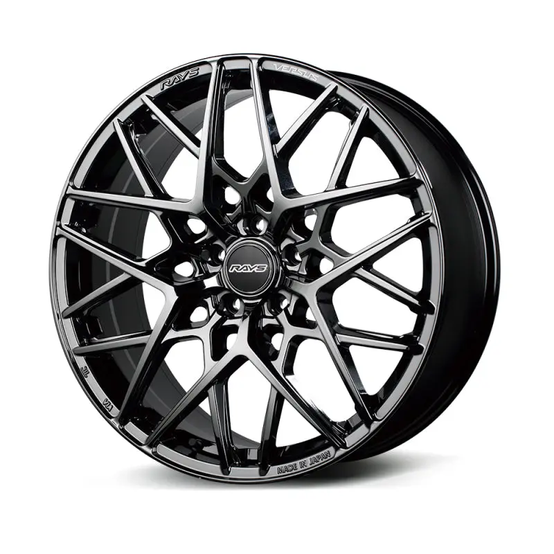 Versus Vv25M Jet Black Alloy Wheel – 20X8.5 Inches, +45 Offset, 5X108 Bolt Pattern 1
