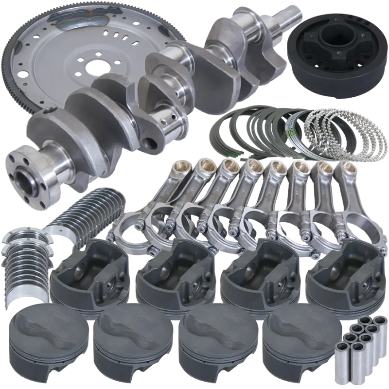 Eagle Racing Balanced Rotating Assembly For Ford 302: 157-Tooth Flexplate, 5.400" I-Beam Rods, +0.040" Bore 1