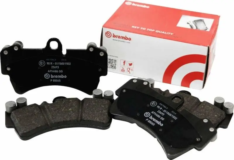 Brembo Premium Front Brake Pads – Oe-Equivalent Low-Metallic Replacement For 2009–2016 Audi A4/A4 Quattro, 2010–2014 A5, And 2008–2017 S5 1