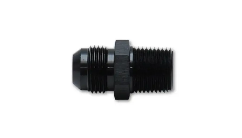 Vibrant Aluminum Straight Adapter Fitting – -10An To 3/8-Inch Npt 1