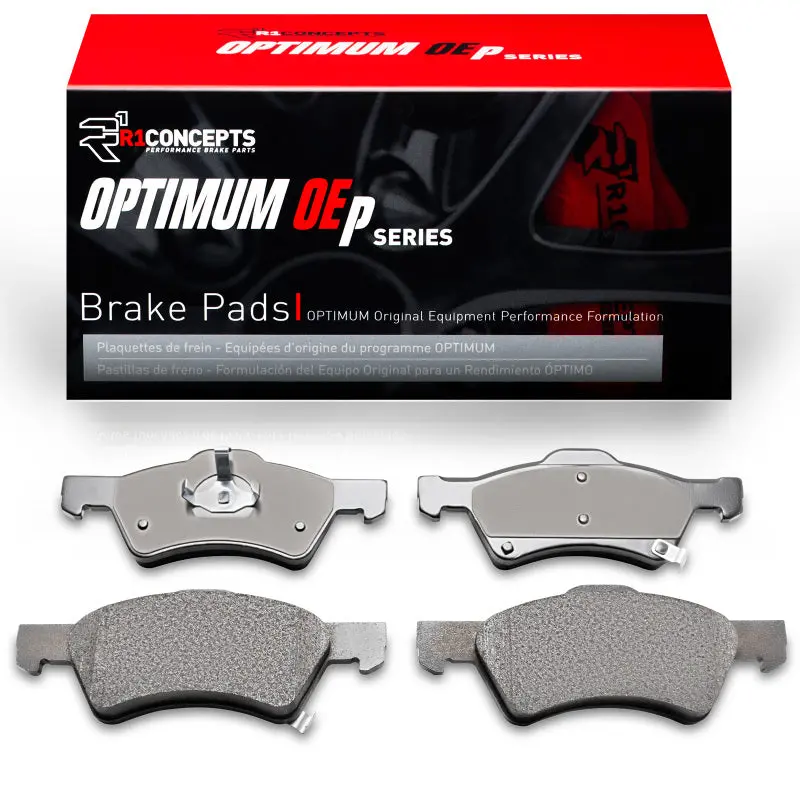 R1 Optimum Front Brake Pads For 2001–2007 Chrysler Voyager – Oe Replacement 1